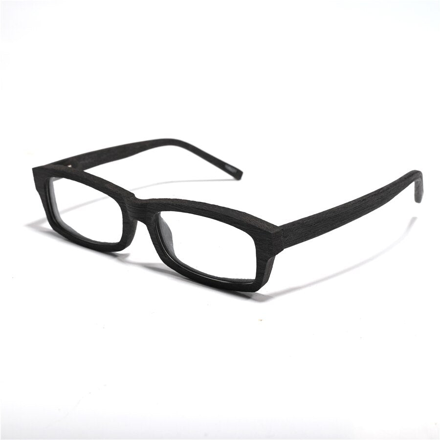 Cubojue Unisex Full Rim Small Rectangle Tr 90 Titanium Hyperopic Reading Glasses Reading Glasses Cubojue 0 M3 