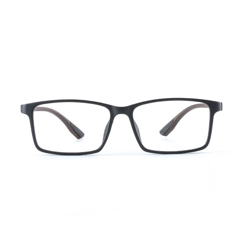 KatKani Unisex Full Rim Square Tr 90 Hyperopic Reading Glasses 2033 Reading Glasses KatKani Eyeglasses   