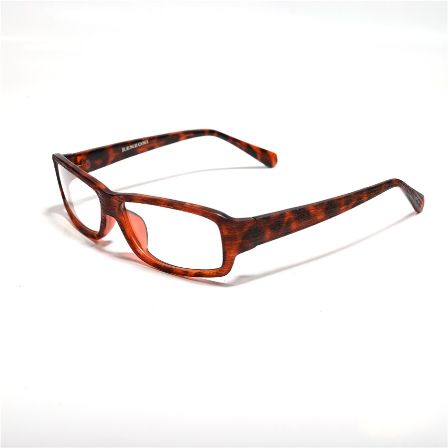 Cubojue Unisex Full Rim Small Rectangle Tr 90 Titanium Myopic Reading Glasses Reading Glasses Cubojue 0 M4 leopard 