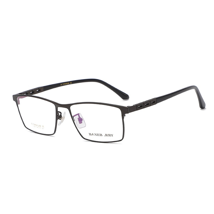 Zirosat Men's Eyeglasses Frame Pure Titanium 71091 Frame Zirosat   