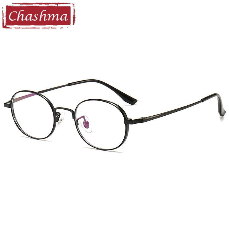 Chashma Unisex Full Rim Round Stainless Steel Frame Eyeglasses Full Rim Chashma   