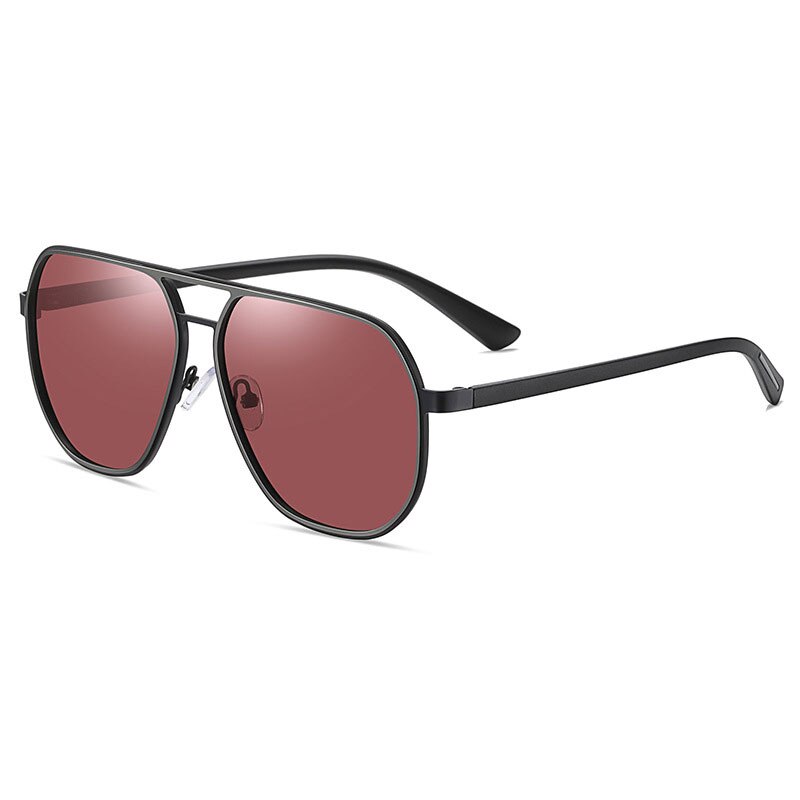 Dark red sale lens sunglasses mens