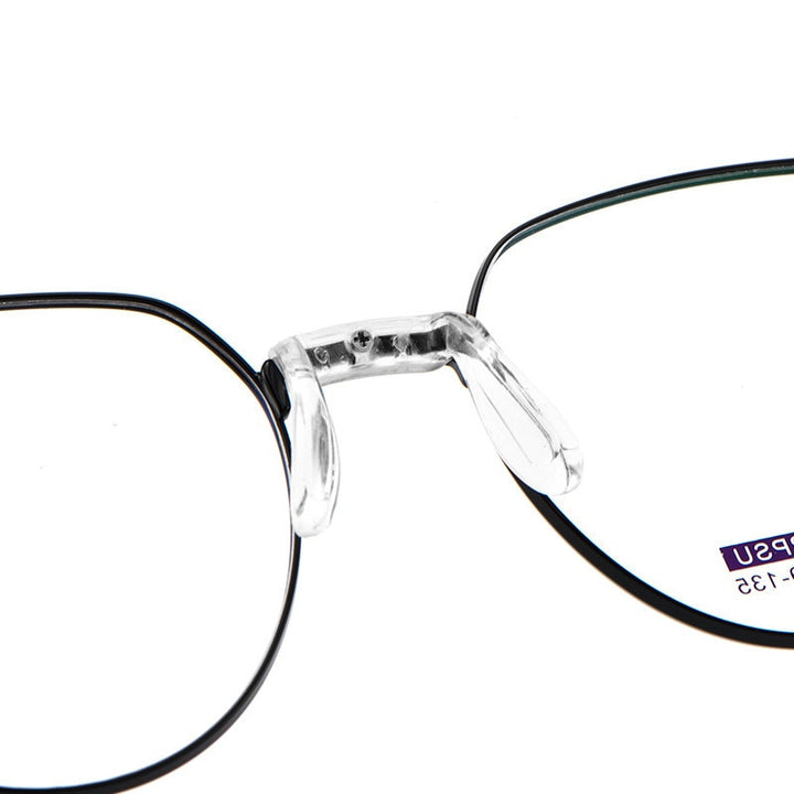 KatKani Women's Full Rim Round Ultem β Alloy Frame Eyeglasses 7501s Full Rim KatKani Eyeglasses   