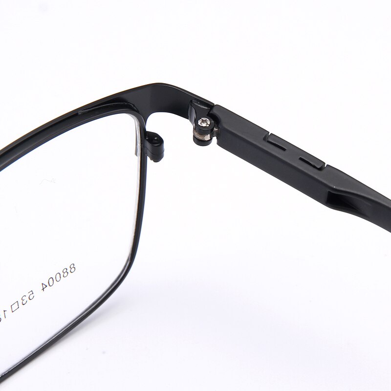 Bclear Men's Full Rim Square Tr 90 Alloy Eyeglasses My88004 Full Rim Bclear   
