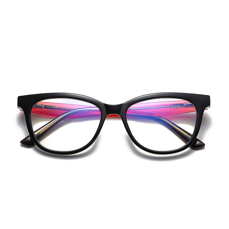 Gmei Women's Full Rim Small Square Tr 90 Titanium Spring Hinge Eyeglasses 20210 Full Rim Gmei Optical   