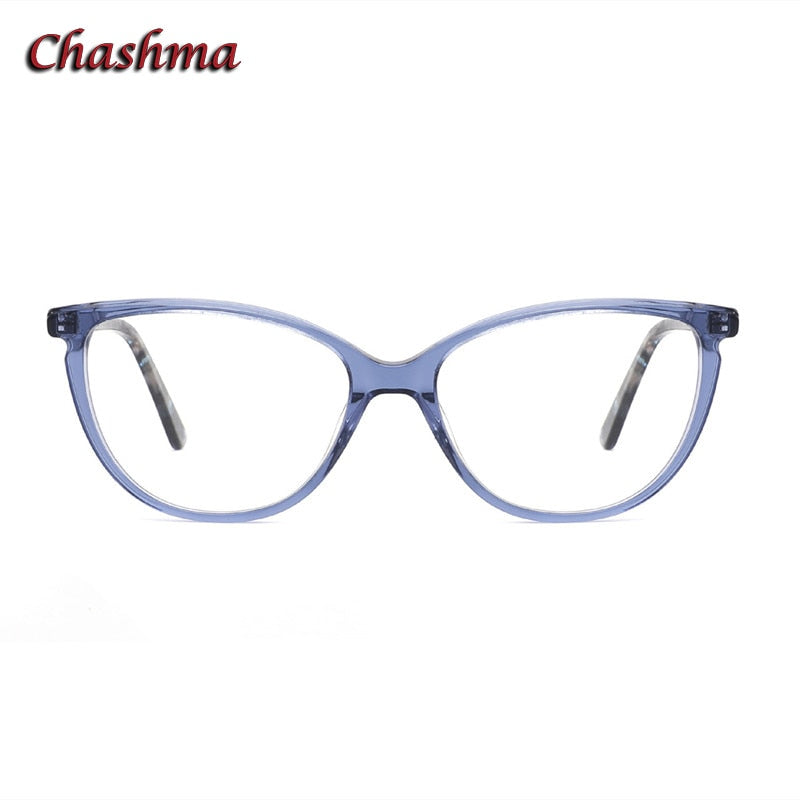 Chashma Ochki Women's Full Rim Square Cat Eye Acetate Eyeglasses 9014 Full Rim Chashma Ochki   