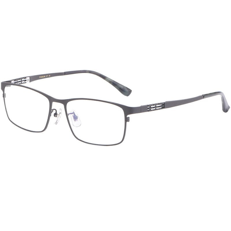 Yimaruili Men's Titanium Eyeglasses HT0205 - Stylish & Durable – FuzWeb