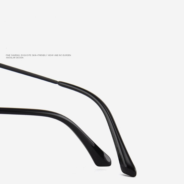 Bclear Unisex Full Rim Square Titanium Eyeglasses Lb1108 Full Rim Bclear   