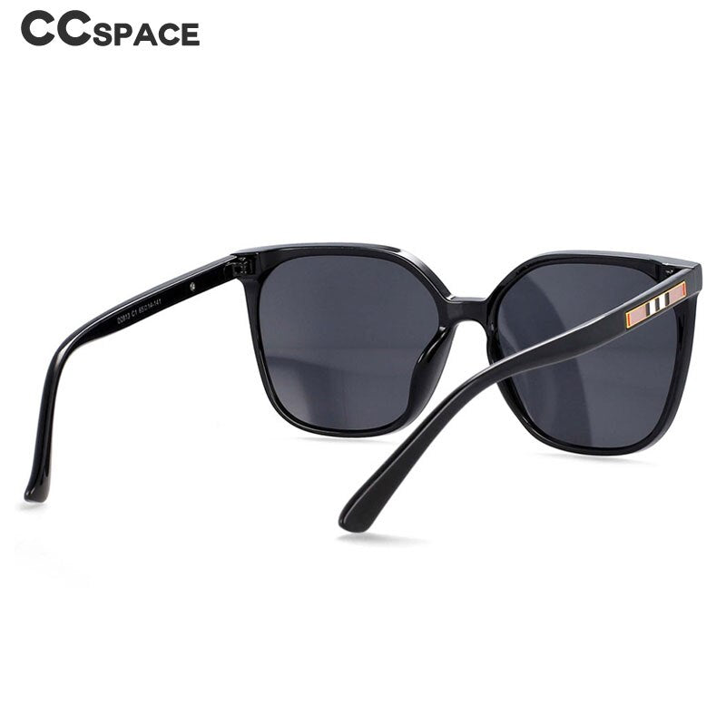 CCSpace Women's Full Rim Oversized Square Resin Frame Sunglasses 54306 Sunglasses CCspace Sunglasses   