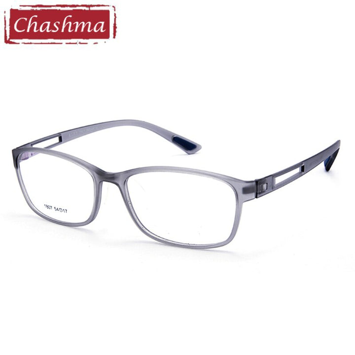 Men's Eyeglasses Full Frame TR90 1807 Frame Chashma Gray  