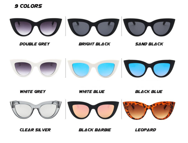Warblade Women Designer Cat Eye Sunglasses Sunglasses Warblade   