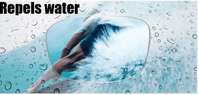 ZIROSAT MR-8 1.61 Index Aspheric Lenses Color Gradient Yellow.