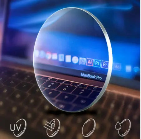 ZIROSAT MR-8 1.61 Index Aspheric Lenses Color Brown.