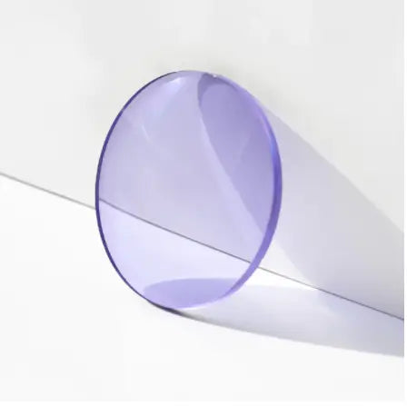 ZIROSAT MR-8 1.61 Index Aspheric Lenses Color Purple.