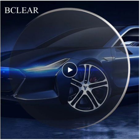 BCLEAR 1.60 Single Vision Aspherical Myopic Anti-Blue Lenses Color Clear Lenses Bclear Lenses   