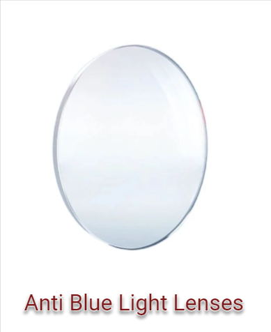 Chashma Ochki Single Vision Clear Lenses Anti Blue Light Lenses Chashma Ochki Lenses 1.56  