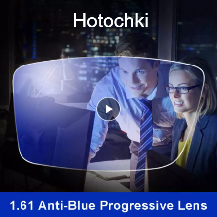 Hotochki Progressive Anti Blue Light Clear Lenses Lenses Hotochki Lenses   