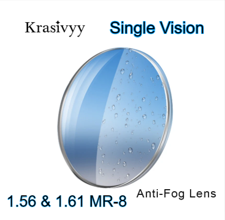 Krasivyy Single Vision Anti Fog Clear Lenses Lenses Krasivyy Lenses   