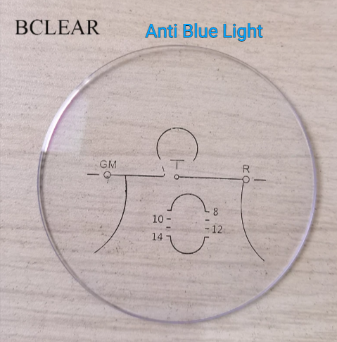 Bclear 1.56 Index Office Computer Progressive Clear Lenses Lenses Bclear Lenses With Anti Blue  