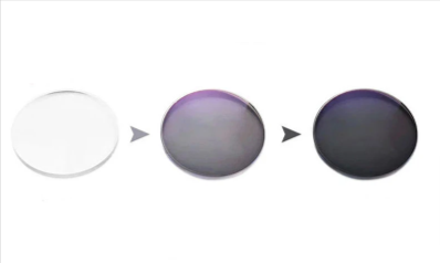 BCLEAR 1.61 Index Single Vision Photochromic Lenses Lenses Bclear Lenses Gray  
