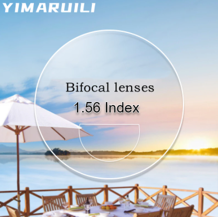 Yimaruili 1.56 Index Photochromic/Clear Bifocal Lenses Lenses Yimaruili Lenses   