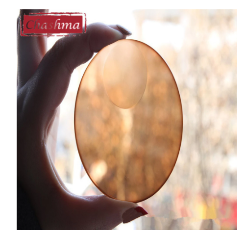Chashma 1.56 Index Bifocal Photochromic Lenses Round Top Gray Lenses Chashma Lenses   