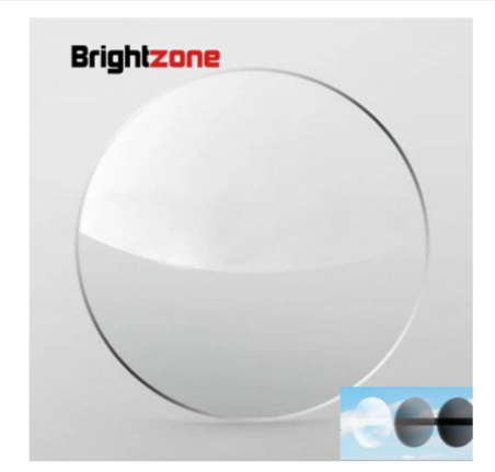 Brightzone 1.61 Index Photochromic Single Vision Transition Lenses Lenses Brightzone Lenses   