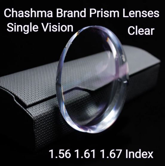 Chashma Single Vision Prism Lenses Clear Lenses Chashma Lenses   