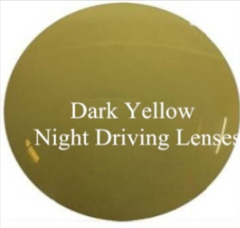 Chashma Ottica Single Vision Polarized Tinted Lenses Lenses Chashma Ottica Lenses 1.61 Dark Yellow Night Vision 