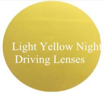 Chashma Ottica Single Vision Polarized Tinted Lenses Lenses Chashma Ottica Lenses 1.61 Light Yellow Night Vision 