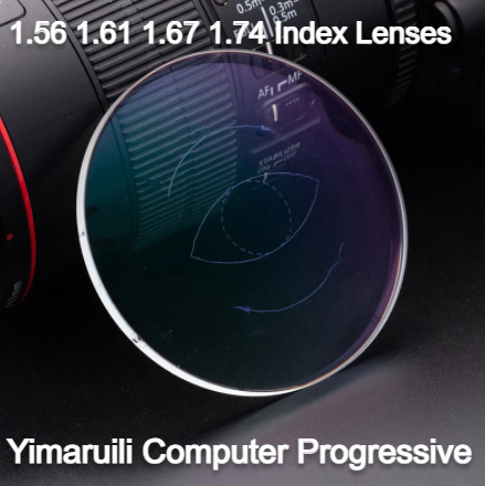 Yimaruili Computer Progressive Anti Blue Light Clear Lenses Lenses Yimaruili Lenses   