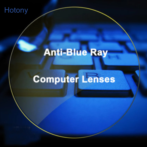 Hotony 1.61 Index Free Form Progressive Clear Anti Blue Light Lenses Lenses Hotony Lenses   
