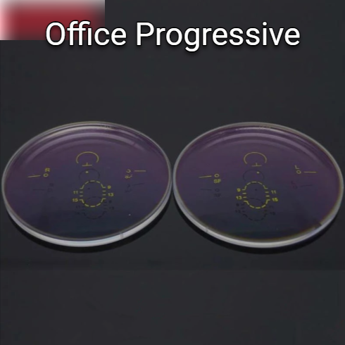 Chashma Ottica Office Progressive Clear Lenses Lenses Chashma Ottica Lenses 1.56 With Anti Blue Light 
