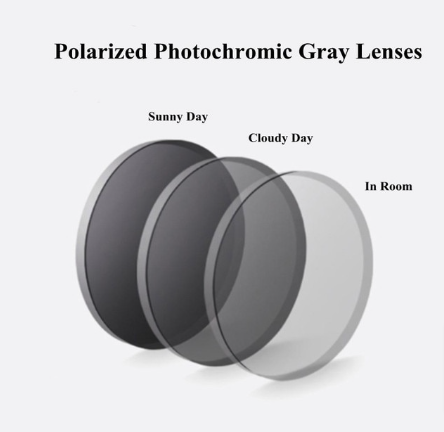 Chashma Ottica Progressive Polarized Photochromic Driving Lenses Lenses Chashma Ottica Lenses Grey  