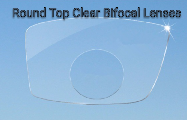 Chashma Ottica 1.56 Index Clear Bifocal Lenses Lenses Chashma Ottica Lenses Round Top Clear  