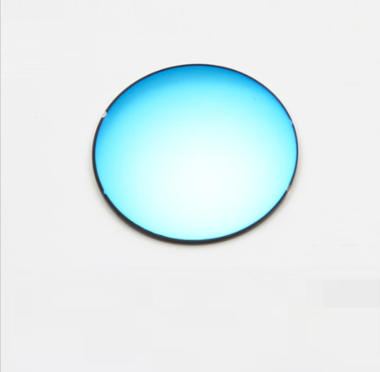 Cubojue 1.56 Index Single Vision Polarized Sunglass Lenses Lenses Cubojue Lenses Mirror Ice Blue  