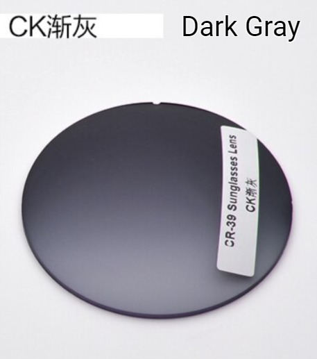 Dziya Tinted Aspheric Progressive Lenses Lenses Dziya Lenses 1.50 Dark Gray 