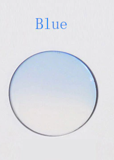 Handoer Single Vision 1.67 Index MR-7 Tinted Lenses Lenses Handoer Lenses Gradient Blue  