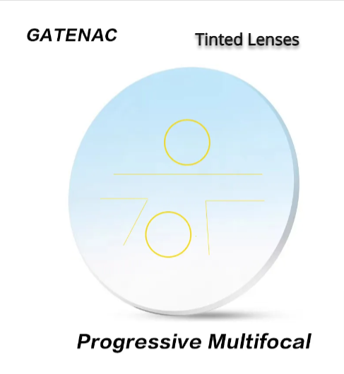 Gatenac Progressive Gradient Tinted Lenses Lenses Gatenac Lenses   