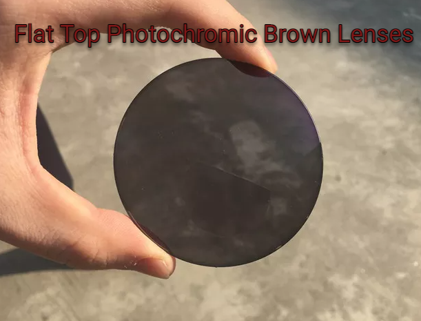 Chashma Ochki 1.56 Index Bifocal Photochromic Lenses Lenses Chashma Ochki Lenses Flat Top Brown  