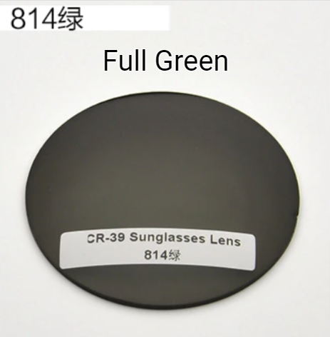 Dziya Tinted Aspheric Progressive Lenses Lenses Dziya Lenses 1.50 Full Green 