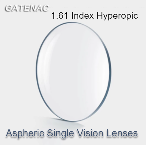 Gatenac Single Vision Clear Aspheric Lenses Lenses Gatenac Lenses 1.61 Hyperopic '+' 