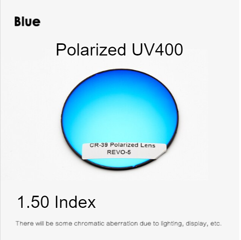 Gatenac Single Vision Aspheric Polarized Sunglass Lenses Lenses Gatenac Lenses 1.50 Blue 