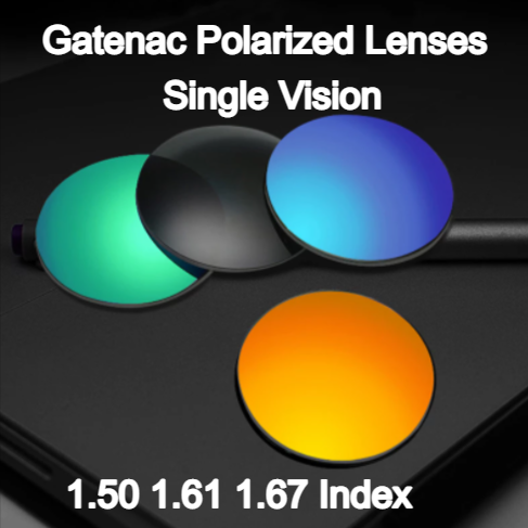 Gatenac Single Vision Aspheric Polarized Sunglass Lenses Lenses Gatenac Lenses   