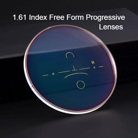 Gmei 1.61 Digital Free Form Progressive Clear Lenses Lenses Gmei Optical Lenses   
