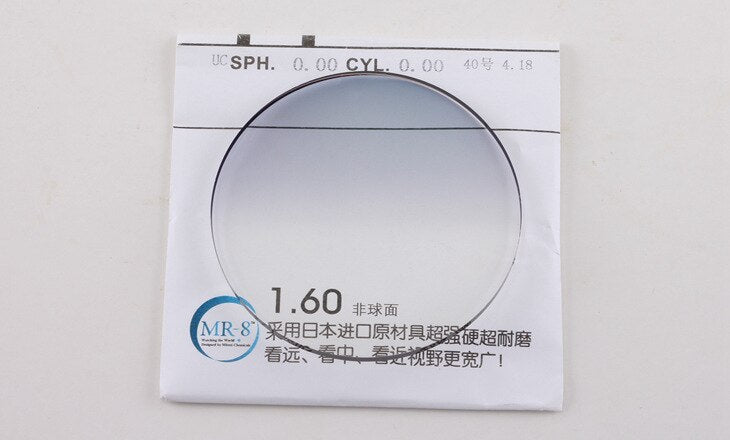 Hdcrafter Single Vision Anti Blue M-8 Gradient Tint Lenses Lenses Hdcrafter Eyeglass Lenses 1.61 Gradient Gray 