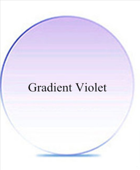 Chashma Ochki Single Vision Gradient Tint 1.61 & 1.67 Index MR 7/8 Lenses Lenses Chashma Ochki Lenses 1.61 Index MR-8 Violet 