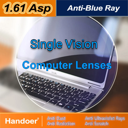 Handoer Single Vision Aspheric Anti Blue Light Lenses Lenses Handoer Lenses 1.61  