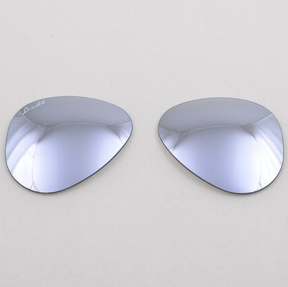 Handoer Single Vision Polarized Mirror Sunglass Lenses Lenses Handoer Lenses 1.499 Silver 