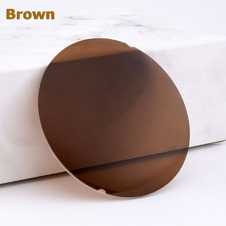 Handoer 1.499 Single Vision Polarized Driving Lenses Lenses Handoer Lenses Dark Brown  